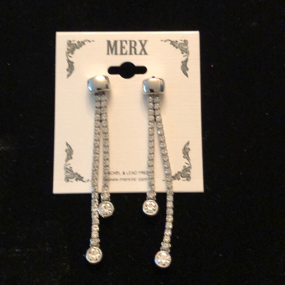 Drop Crystal Earrings